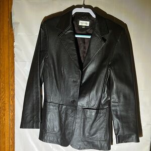 Oleg Cassini Leather Jacket